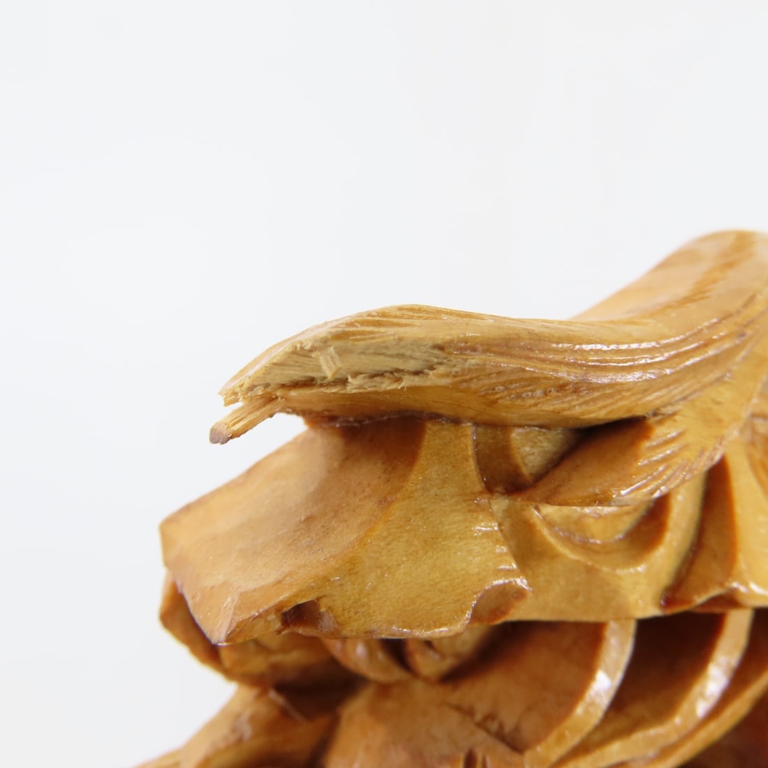 Chinese Stone Censer & Wood Carved Dragon - 7