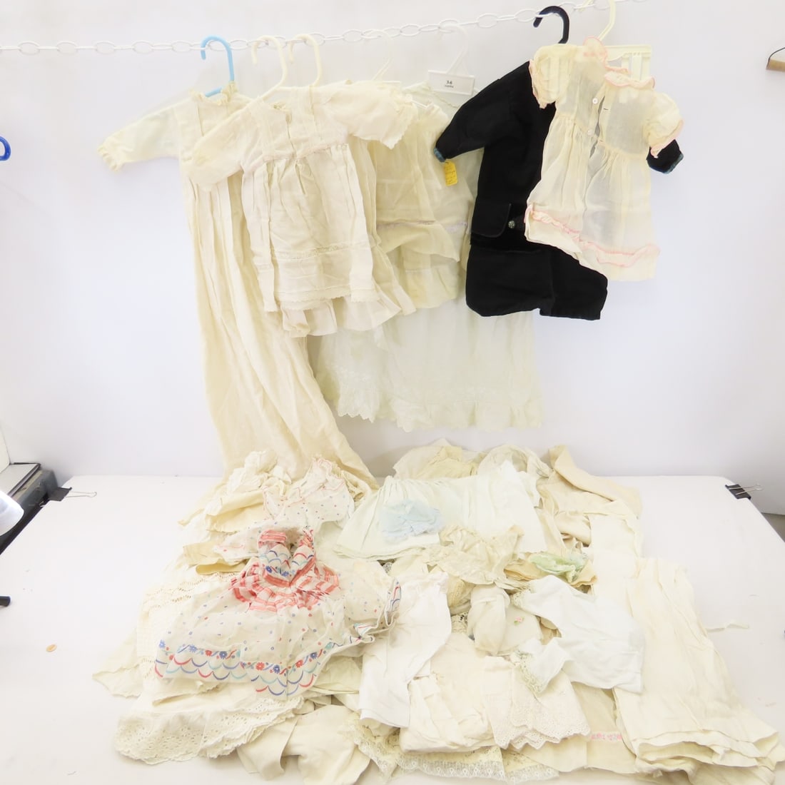 Antique Doll and Baby Clothing- Assorted Size (1 of 13)