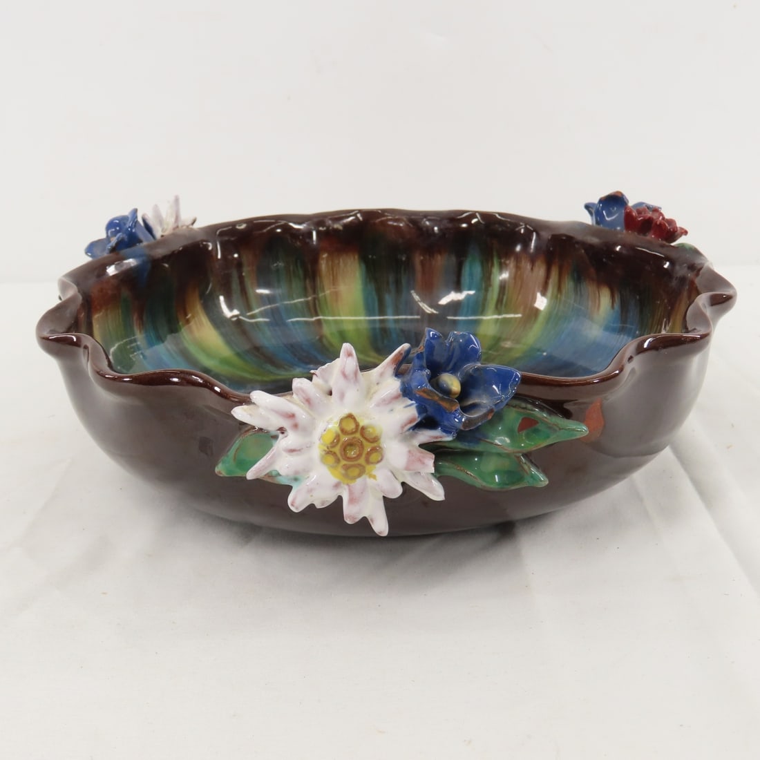 Vintage Liezen & Other Pottery Majolica Bowls - 11