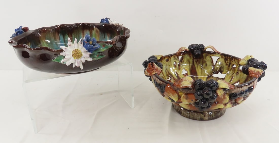 Vintage Liezen & Other Pottery Majolica Bowls (1 of 20)