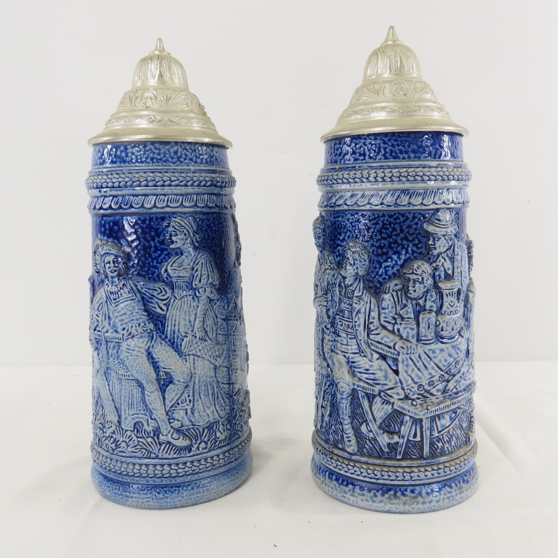 5 Gerz, 1 Marz & Remy & 1 Hamm's Beer Steins - 12