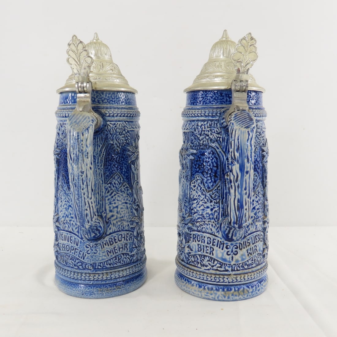 5 Gerz, 1 Marz & Remy & 1 Hamm's Beer Steins - 14