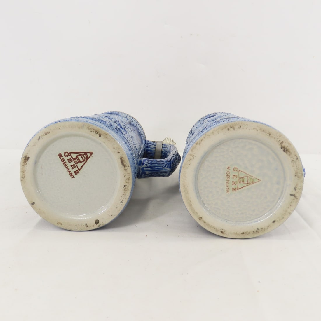 5 Gerz, 1 Marz & Remy & 1 Hamm's Beer Steins - 16