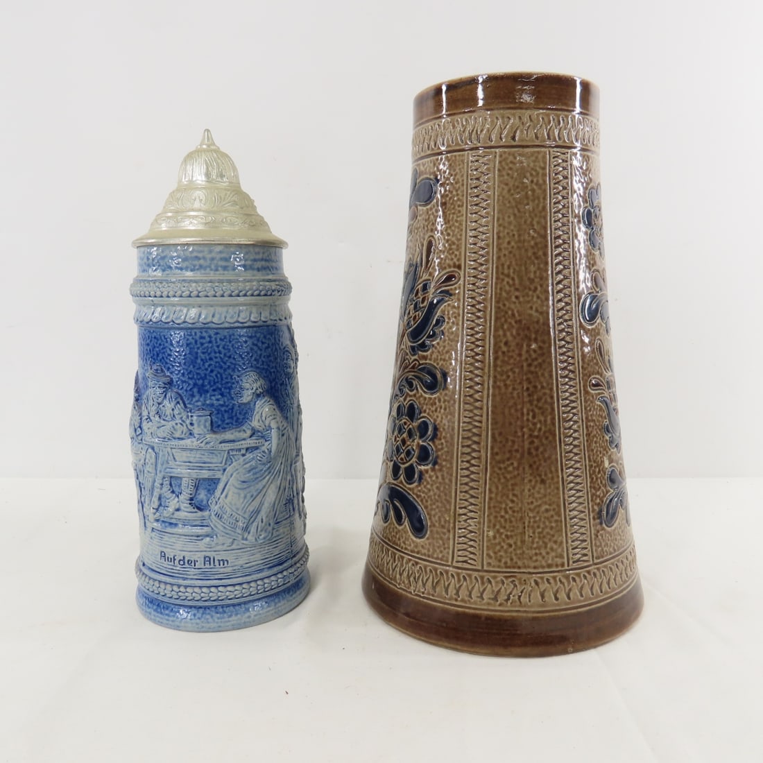 5 Gerz, 1 Marz & Remy & 1 Hamm's Beer Steins - 8