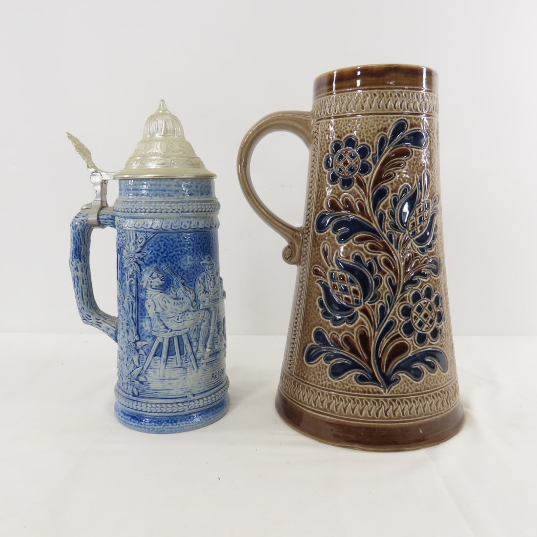 5 Gerz, 1 Marz & Remy & 1 Hamm's Beer Steins - 9