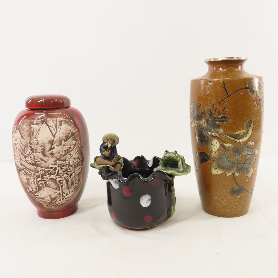 Chinese & Japanese Vases, Bookends and More - 17