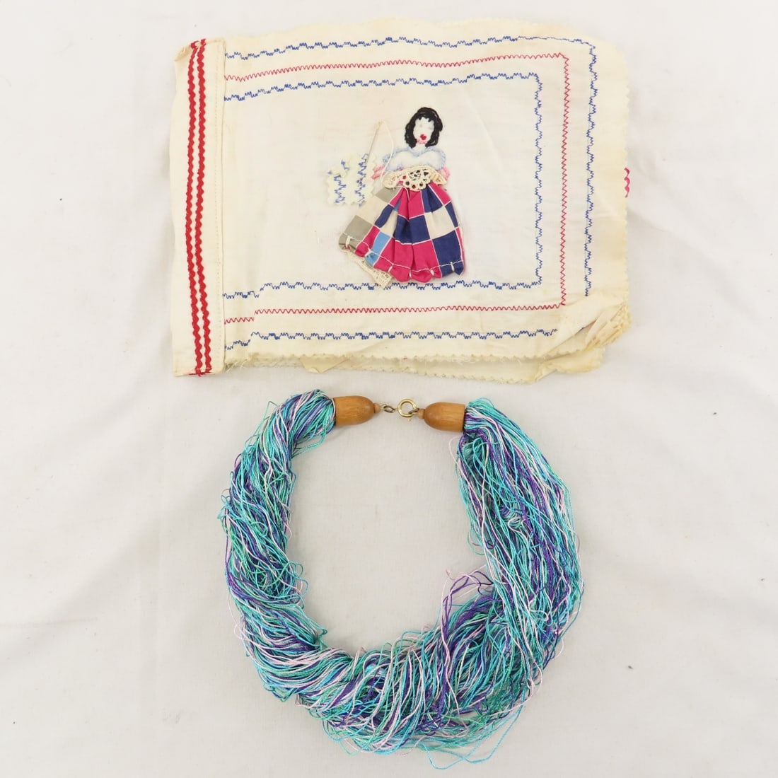 Vintage Beaded Purses, Cloth Sewing Sample Book - 14