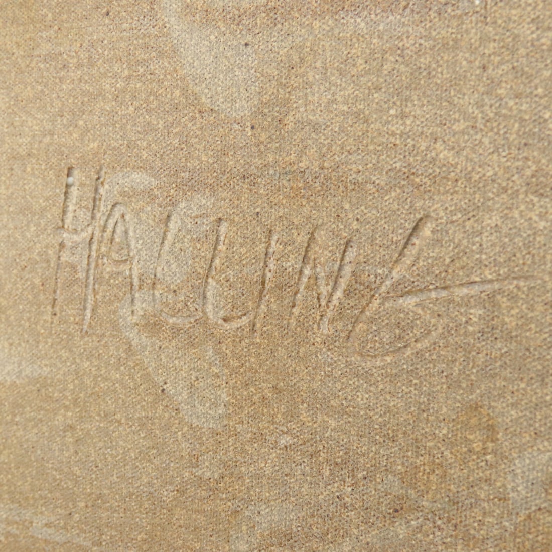 Charles Halling Signed Stoneware Tray & Plate - 11