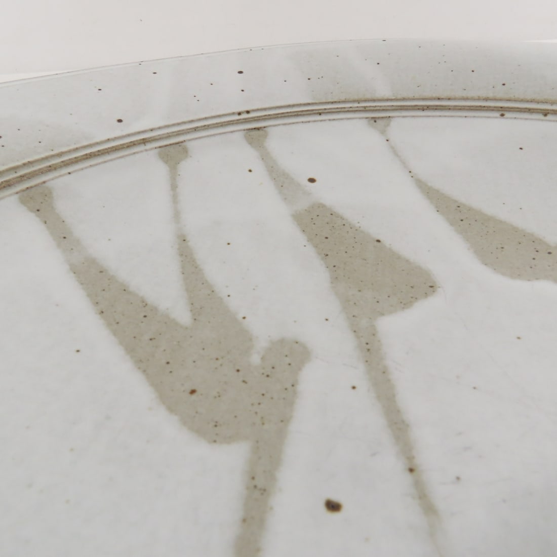 Charles Halling Signed Stoneware Tray & Plate - 6