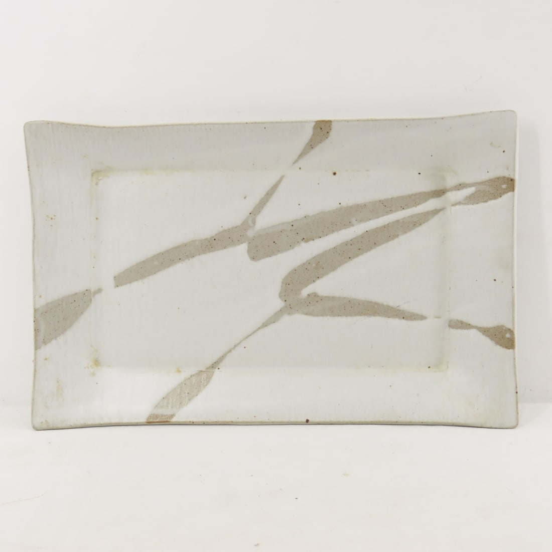 Charles Halling Signed Stoneware Tray & Plate - 7