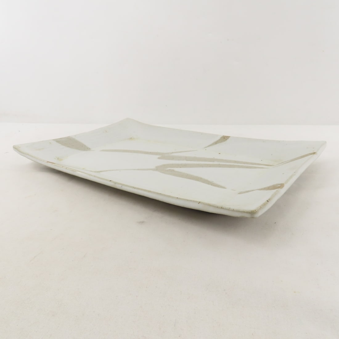 Charles Halling Signed Stoneware Tray & Plate - 8