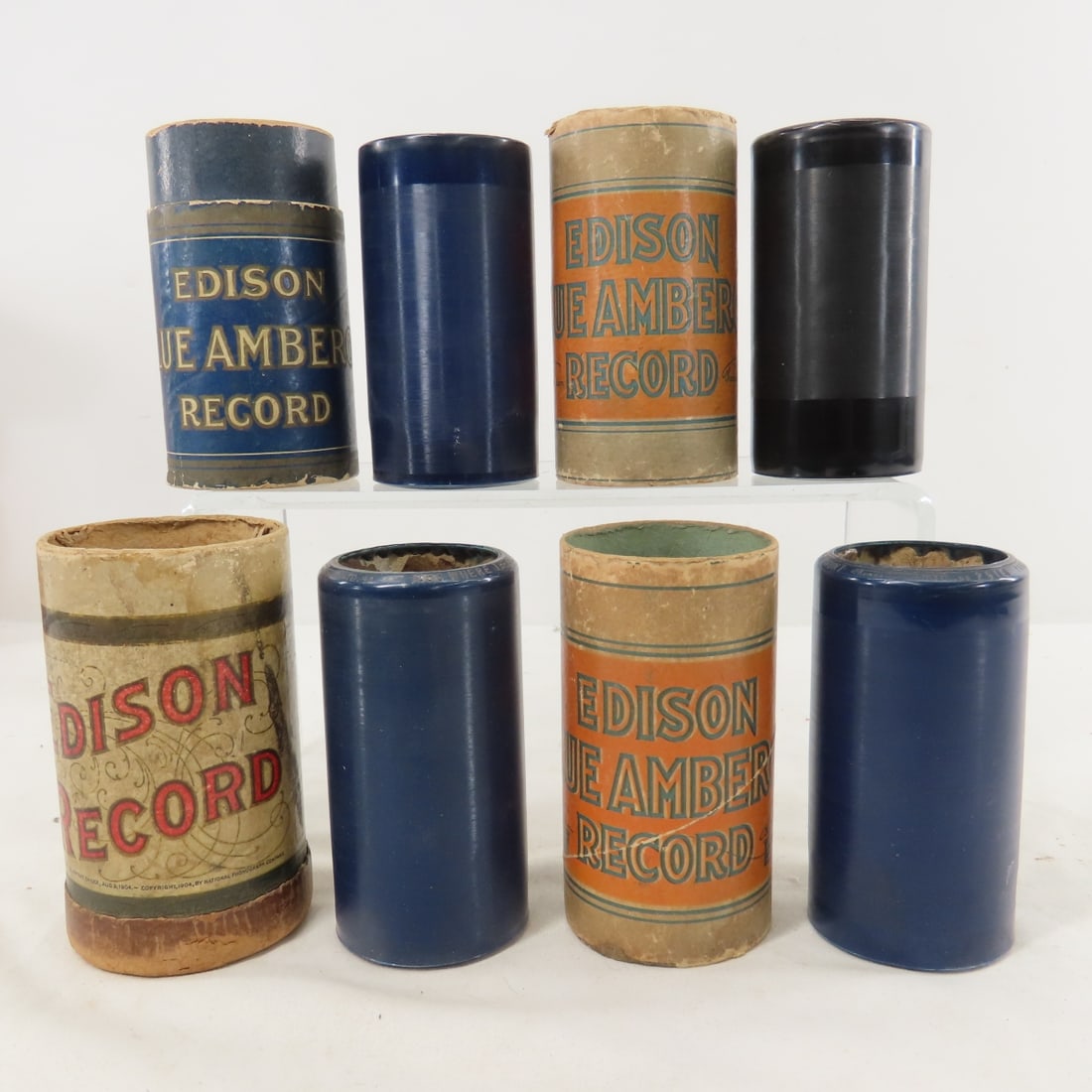 Edison Cylinder Records, Fan, Camel Matches & More - 9