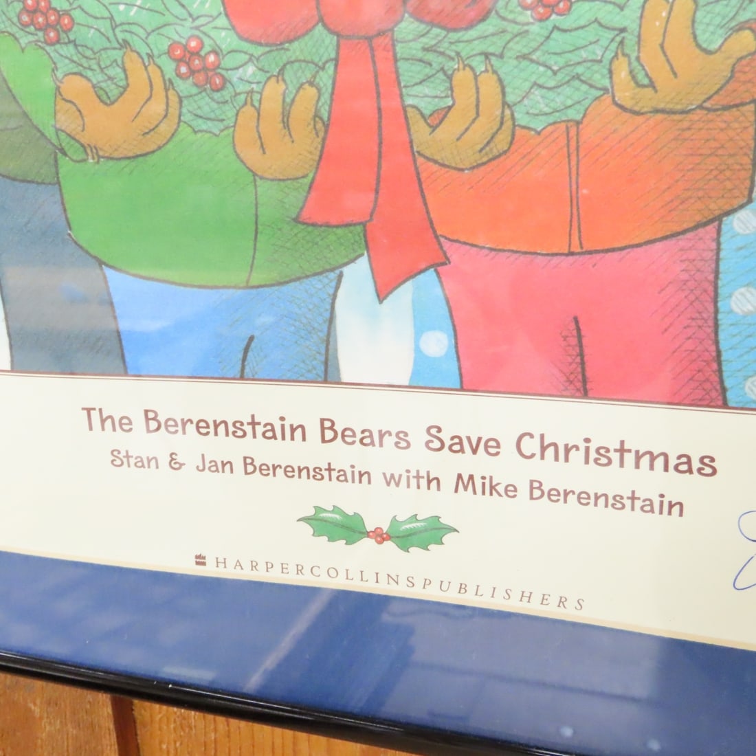 Artist Signed Berenstain Bears Christmas Print - 5