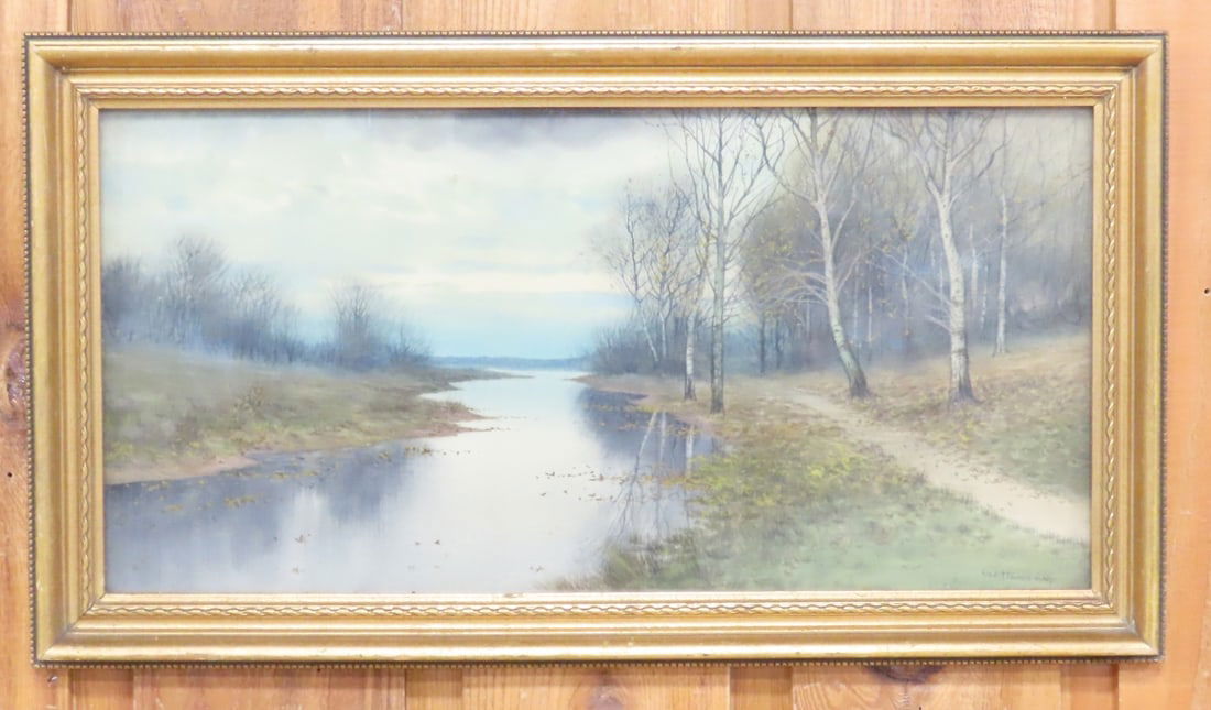 Antique Original George Howell Gay Watercolor (1 of 9)