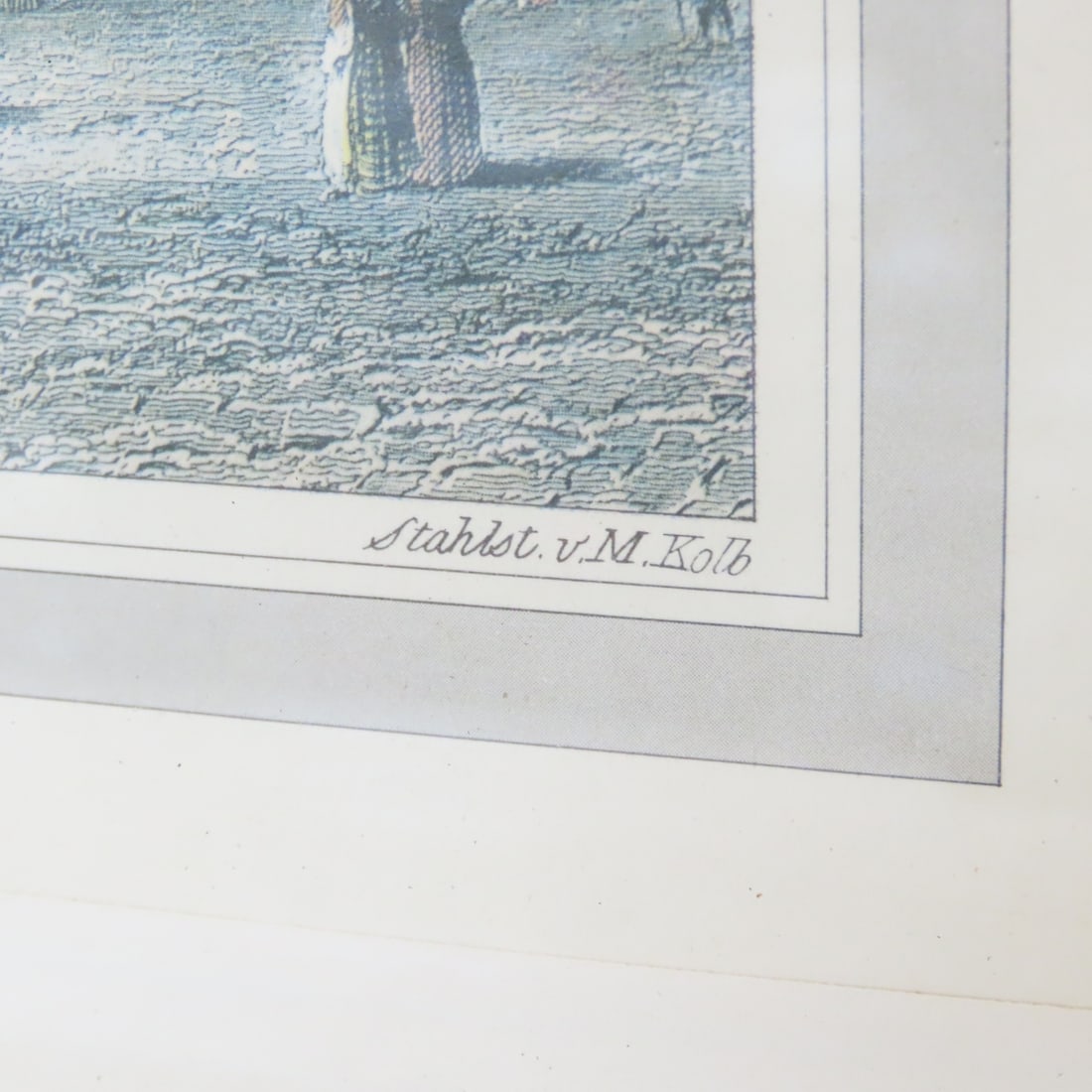 4 Vintage Framed European Etchings - 11