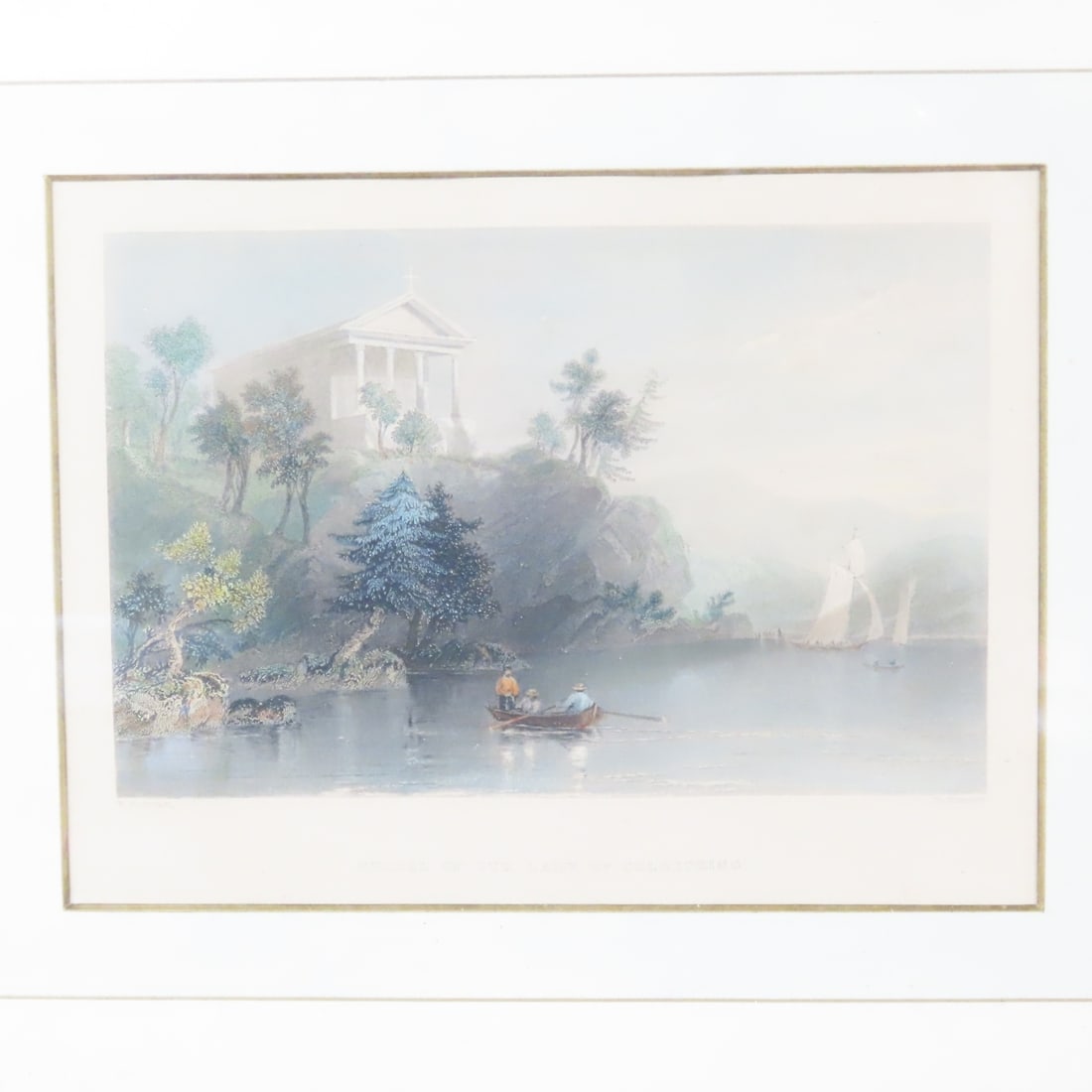 4 Vintage Framed European Etchings - 14