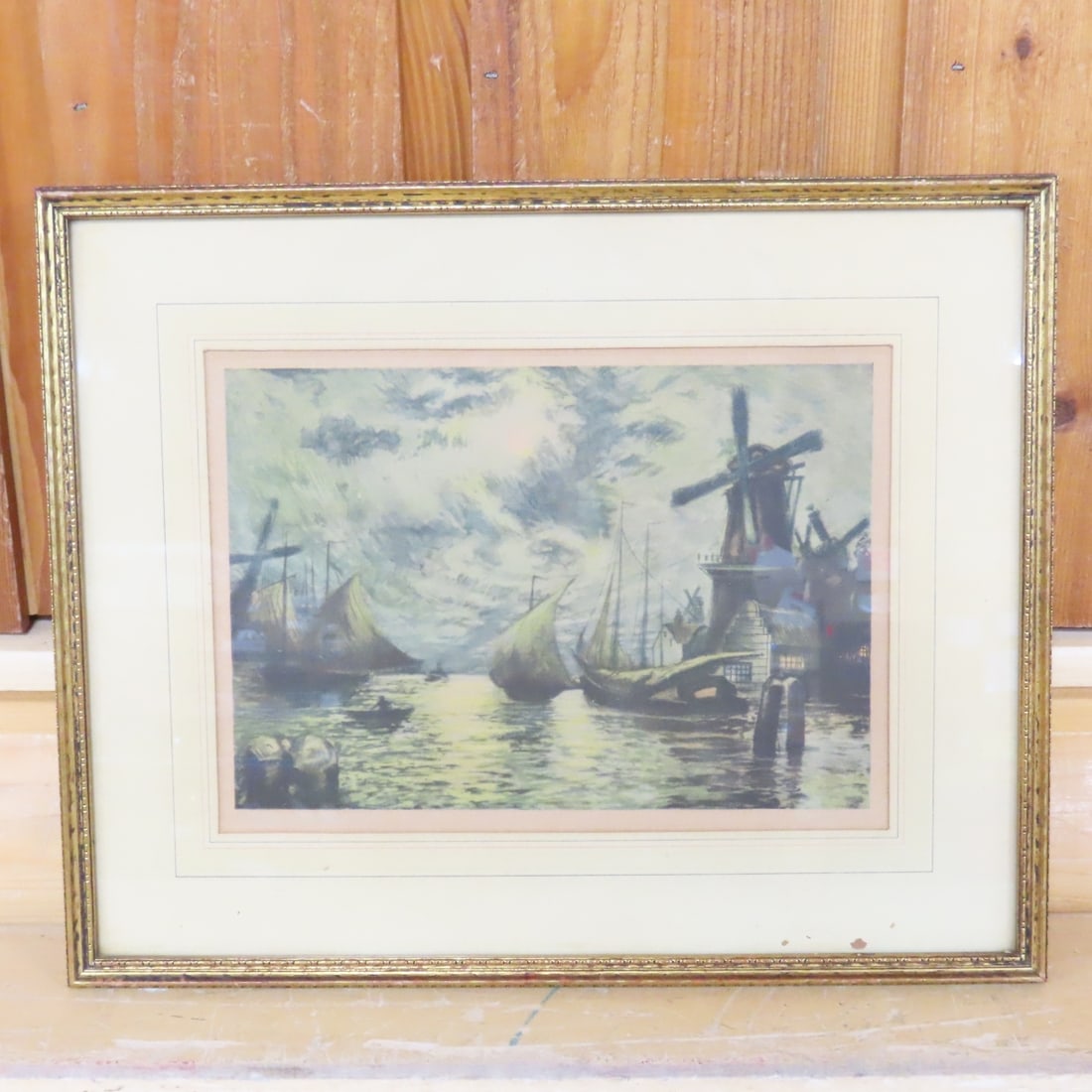 4 Vintage Framed European Etchings - 19