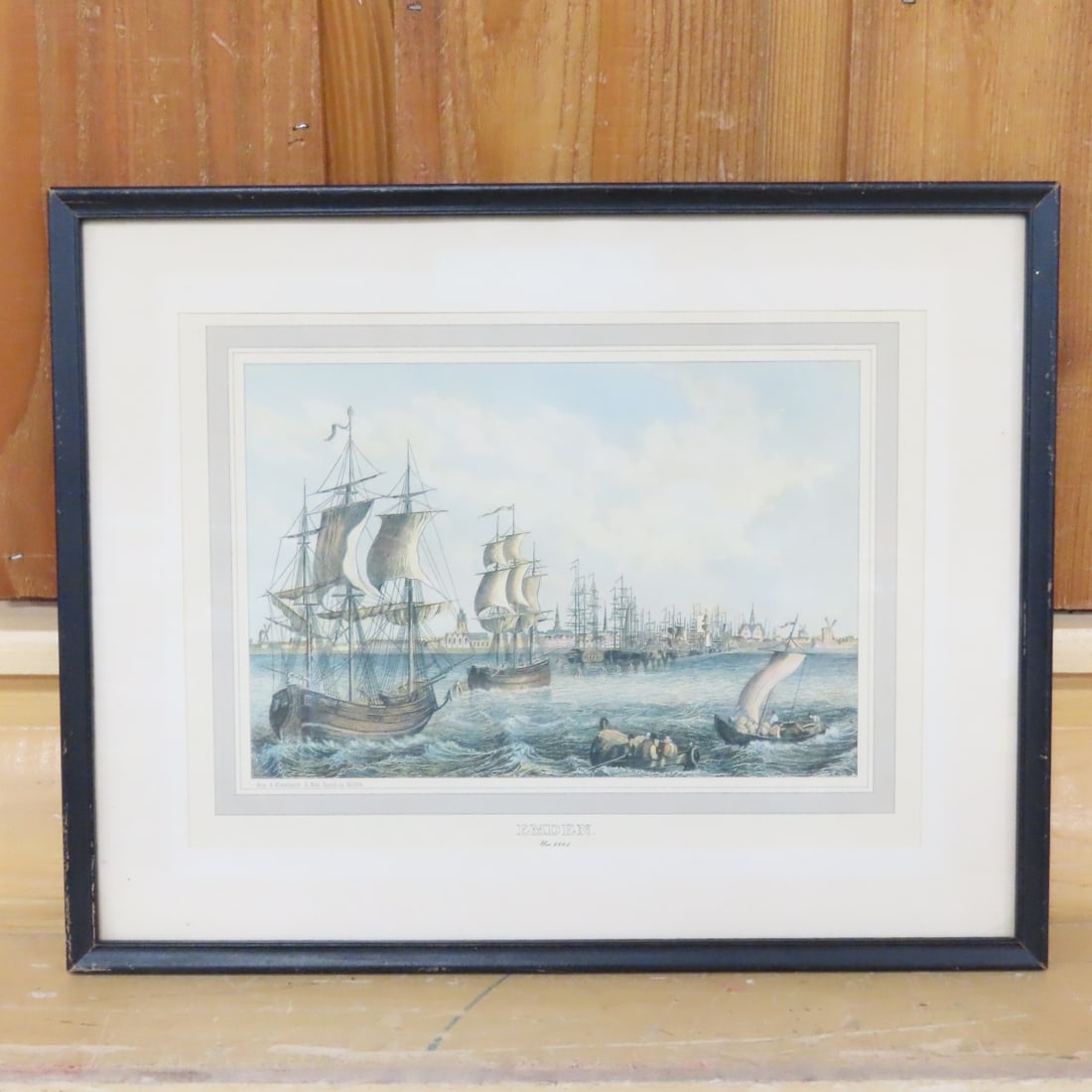 4 Vintage Framed European Etchings - 2