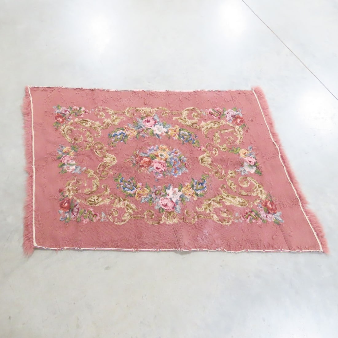 Needlepoint Foot Stools, Rug & More - 13