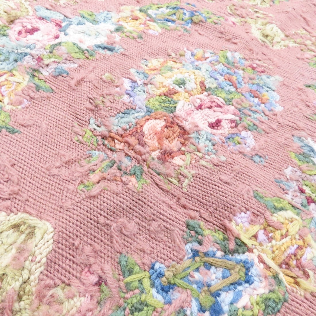 Needlepoint Foot Stools, Rug & More - 14