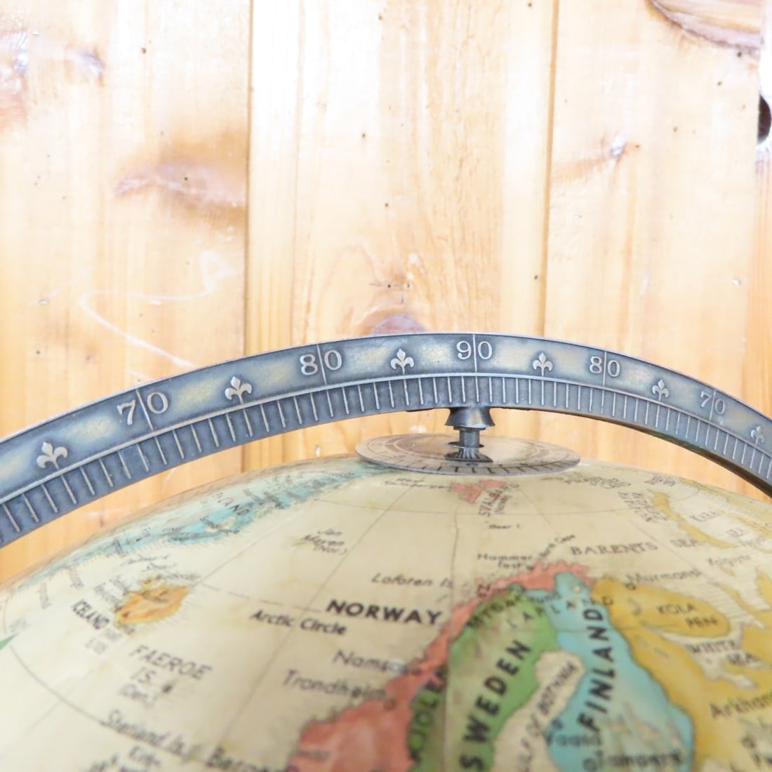 Vintage Brandt Standing Floor Globe - 4