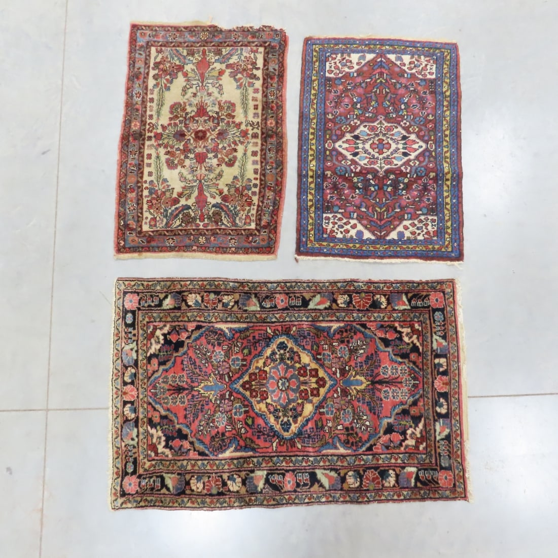 3 Vintage Hand Knotted Oriental Rugs (1 of 20)