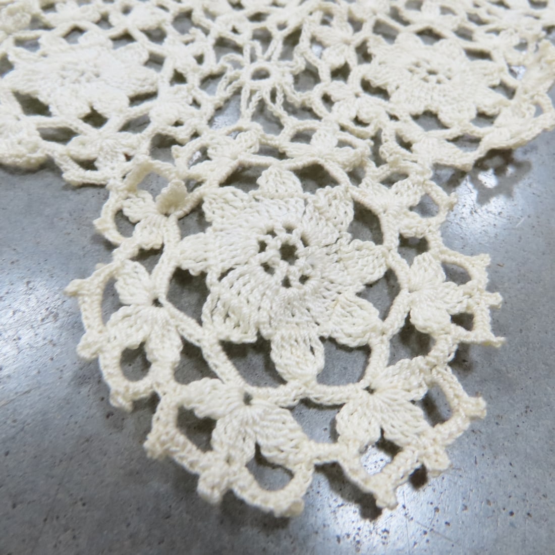 3 Antique Hand Crocheted Bed Spreads - 3