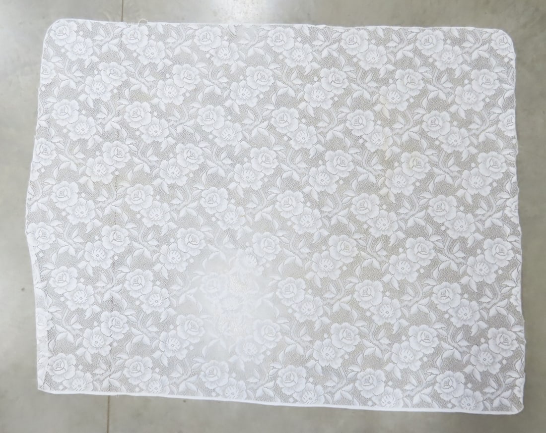 2 Lace Curtain Sets, Tablecloths & More - 2