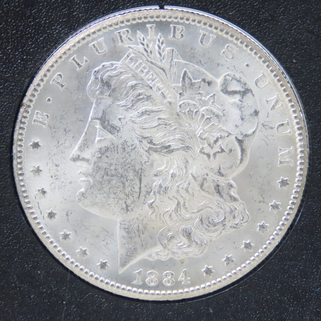 1884 CC Morgan Silver Dollar BU in GSA Case - 3