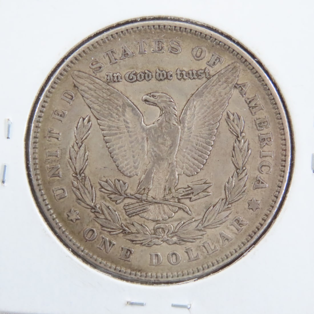 1878 Morgan Silver Dollar 7 tail feather - 2