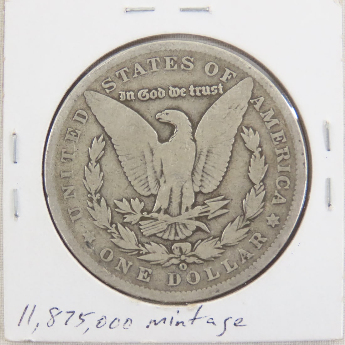 1889 O Morgan Silver Dollar - 2