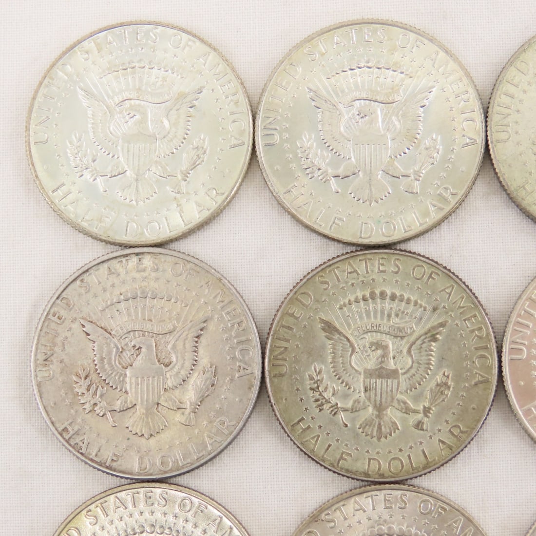 20 1965-1969 40% Silver Kennedy Half Dollars - 8