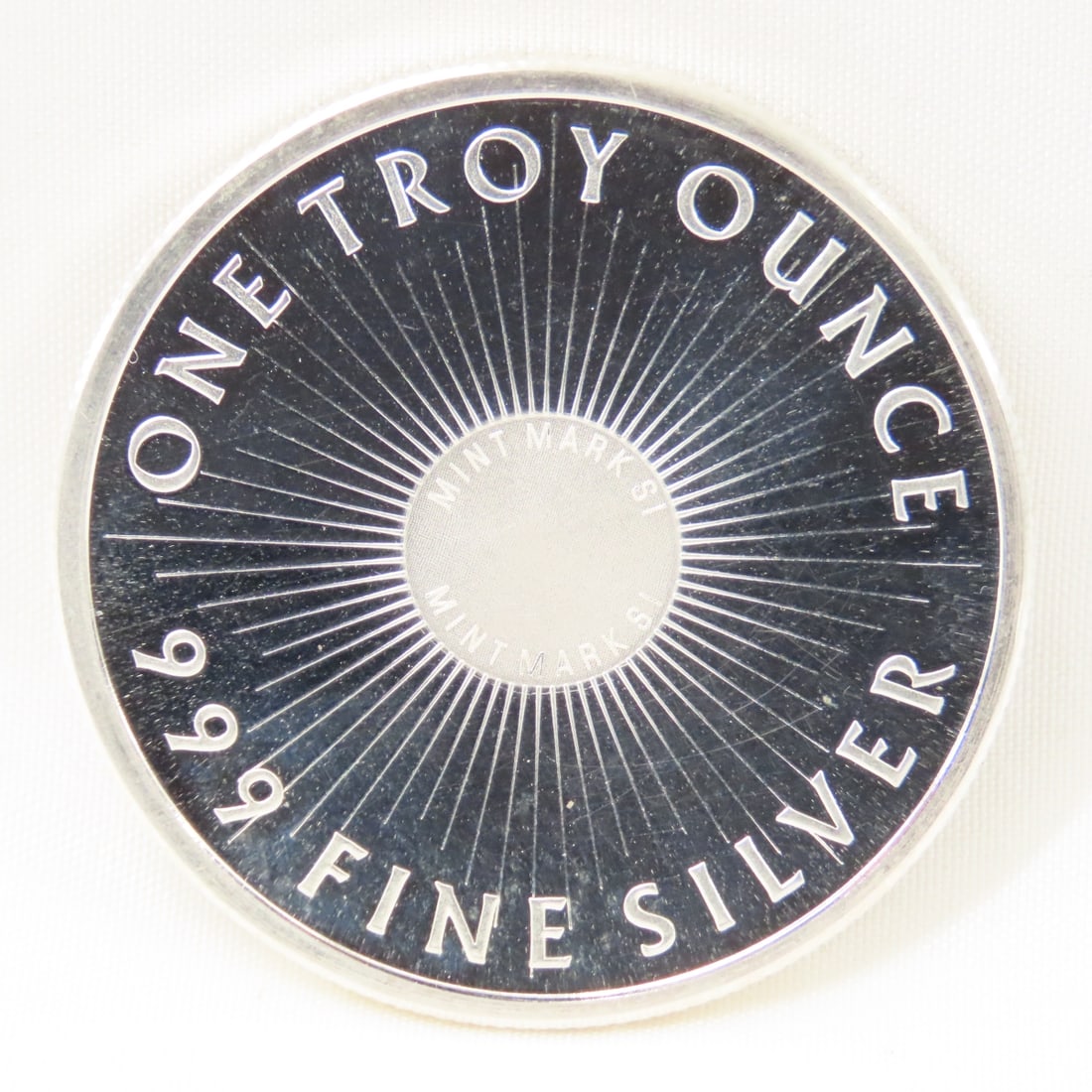 Sunshine Minting 1 ozt .999 Silver Round - 2