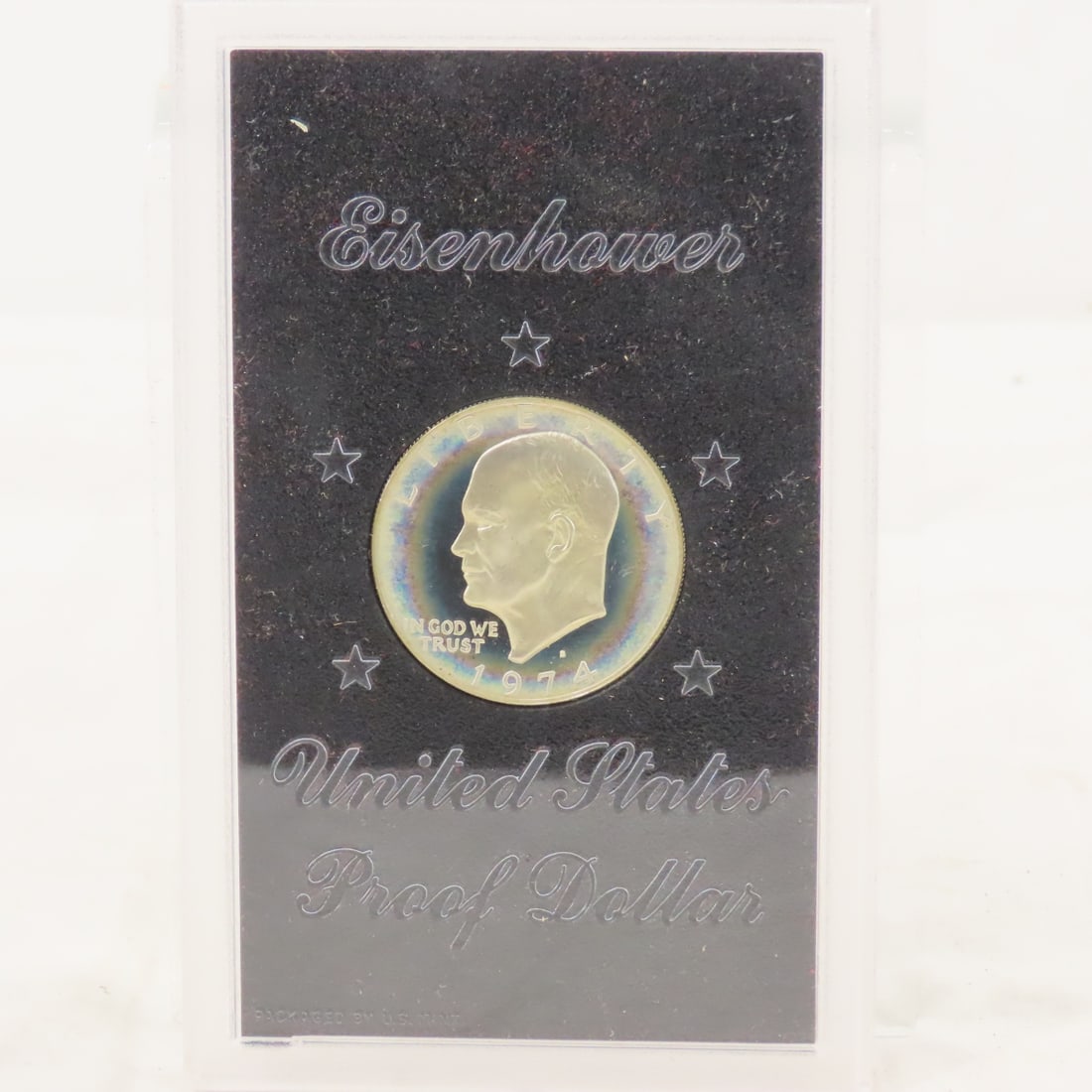 1971, 1973, 1974 Silver Eisenhower Proof Dollars - 10