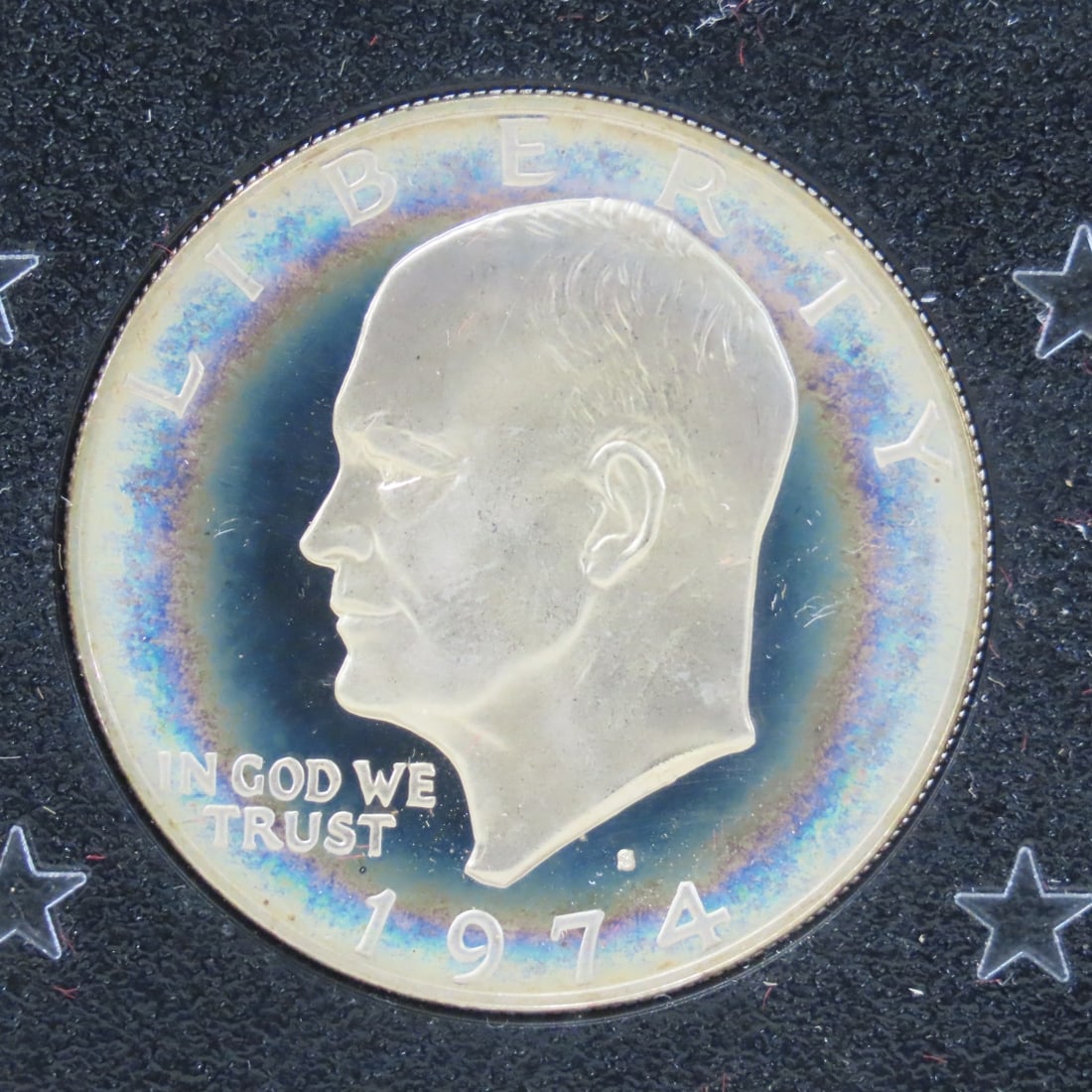 1971, 1973, 1974 Silver Eisenhower Proof Dollars - 11