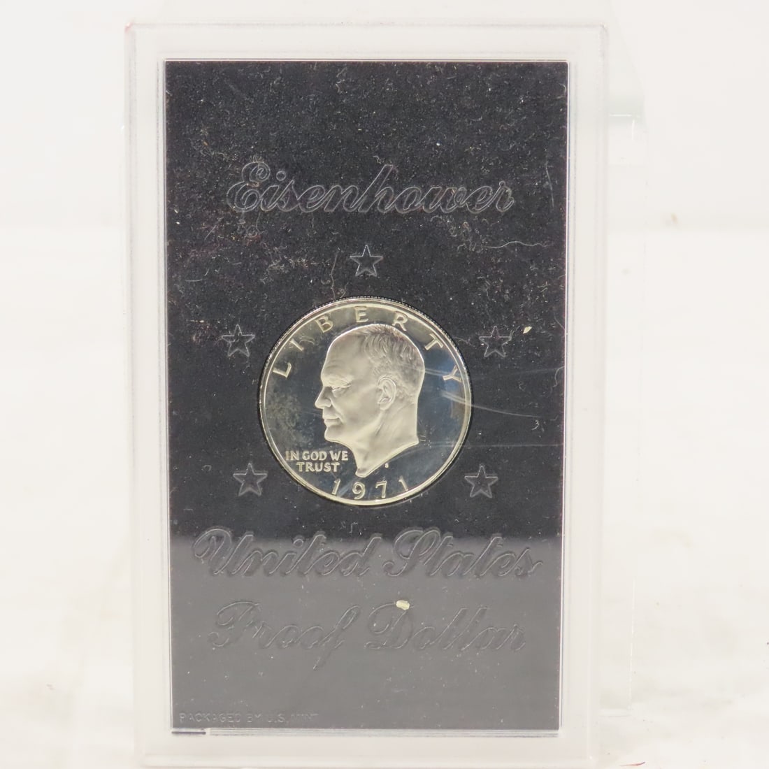1971, 1973, 1974 Silver Eisenhower Proof Dollars - 2