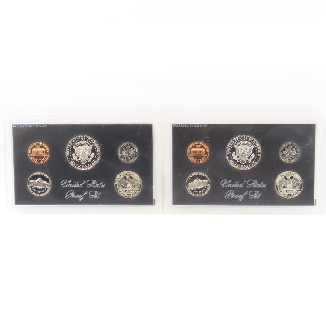 11 1970's US Mint & Proof Sets boxes & envelopes - 7