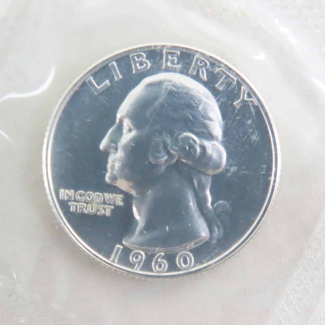 1960 US Silver Proof Set in Envelope - 4