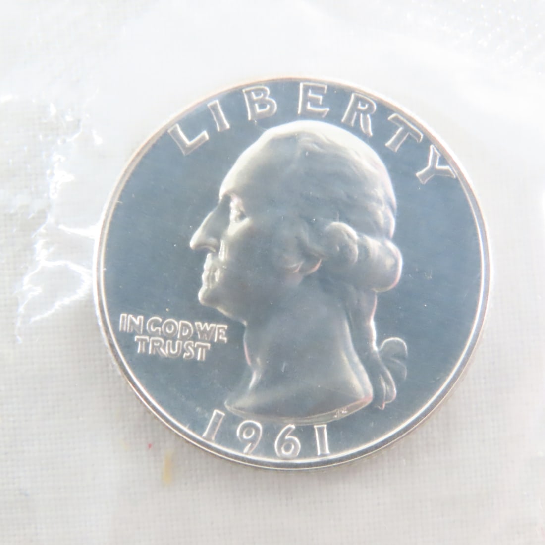 1961 US Silver Proof Set in Envelope - 4