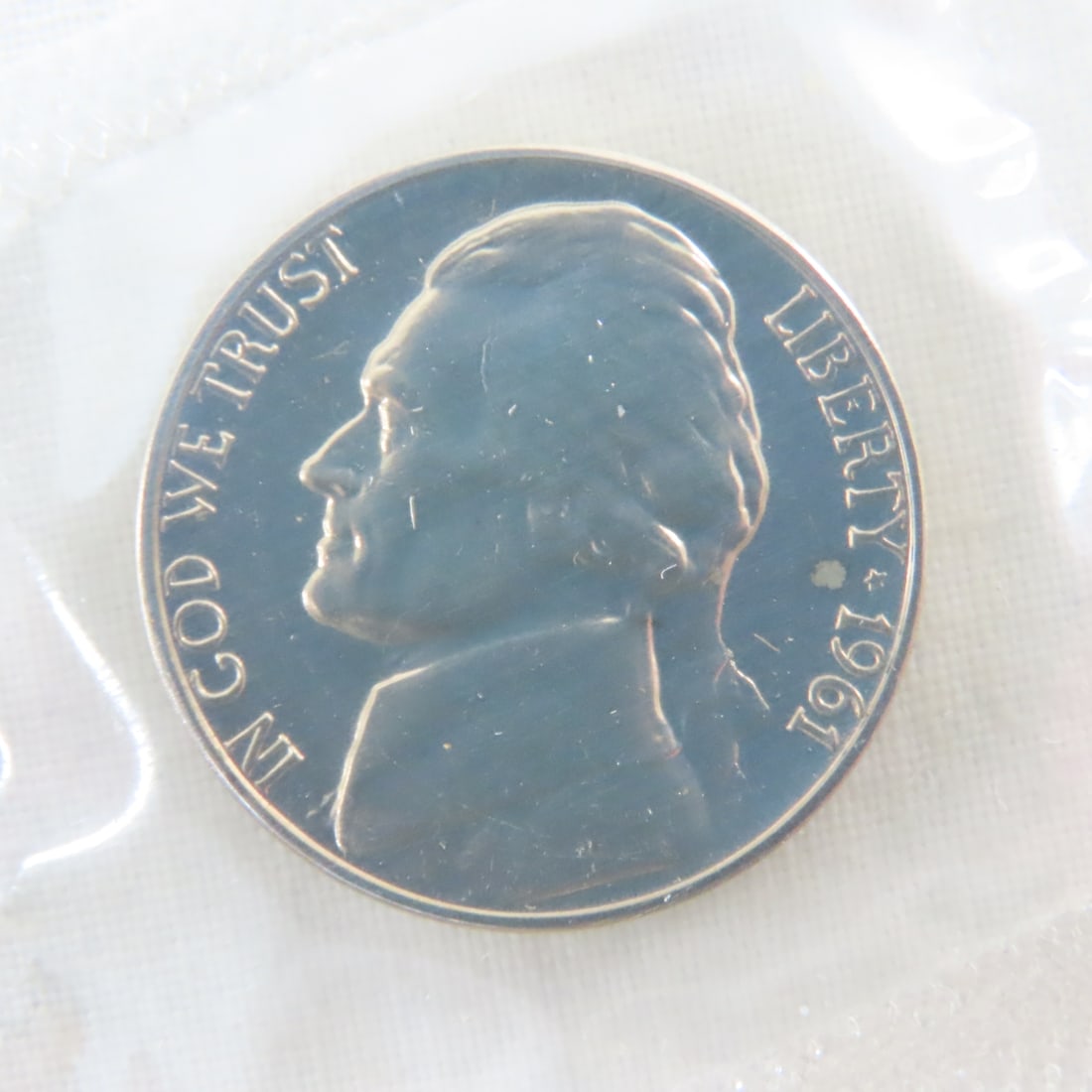 1961 US Silver Proof Set in Envelope - 8