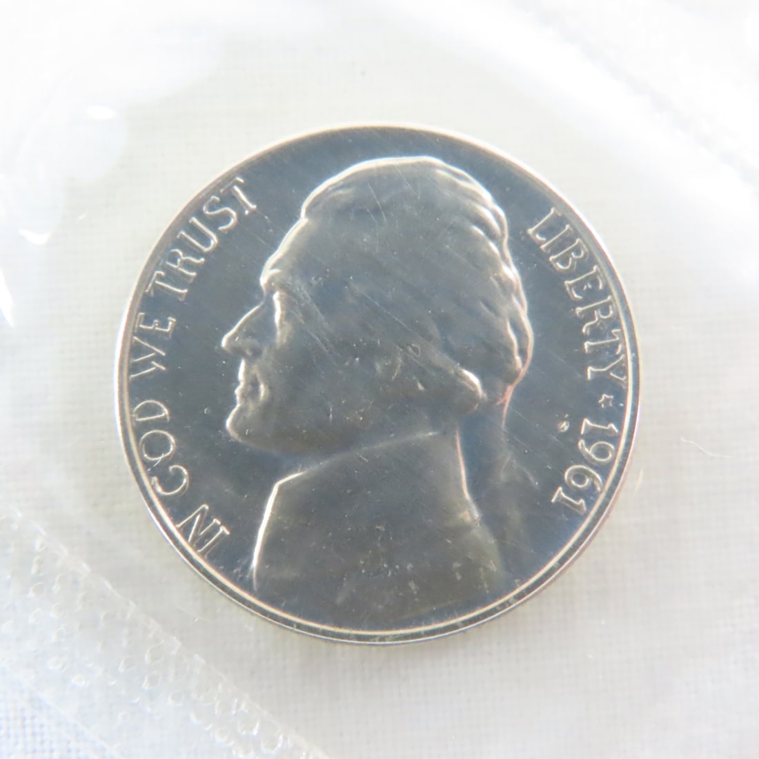 1961 US Silver Proof Set in Envelope - 8