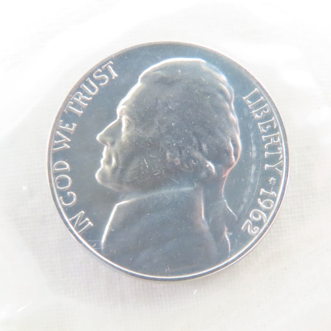 1962 US Silver Proof Set in Envelope - 8