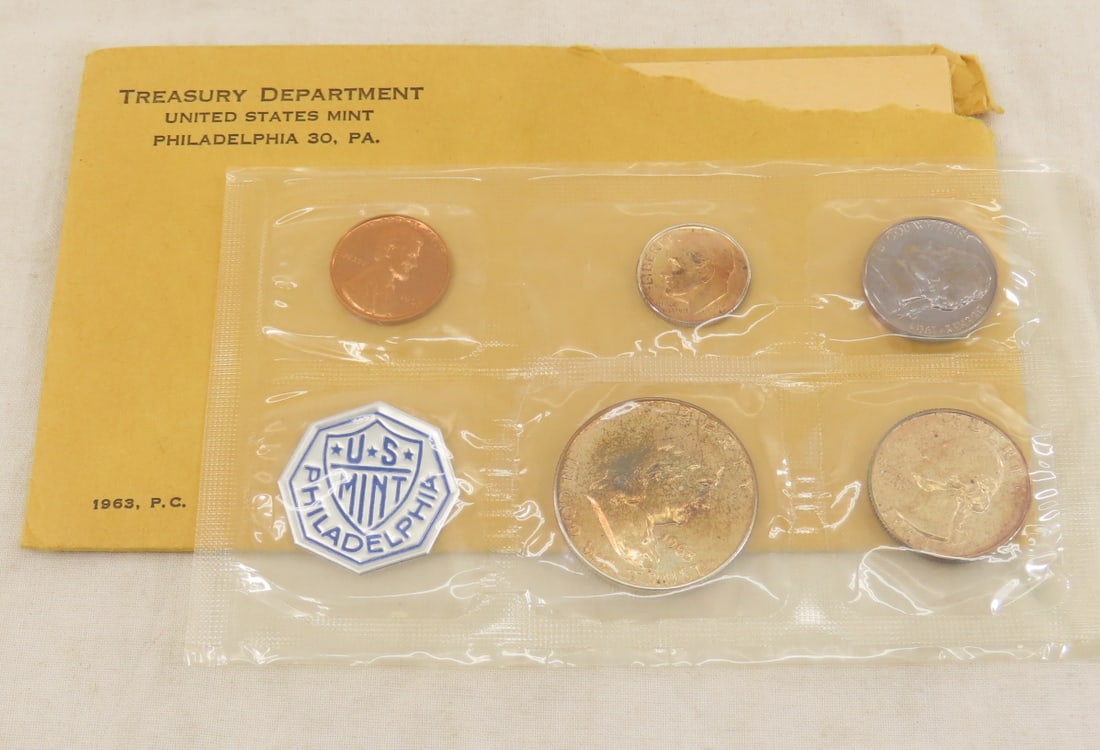 1962 US Silver Proof Set in Envelope (1 of 13)