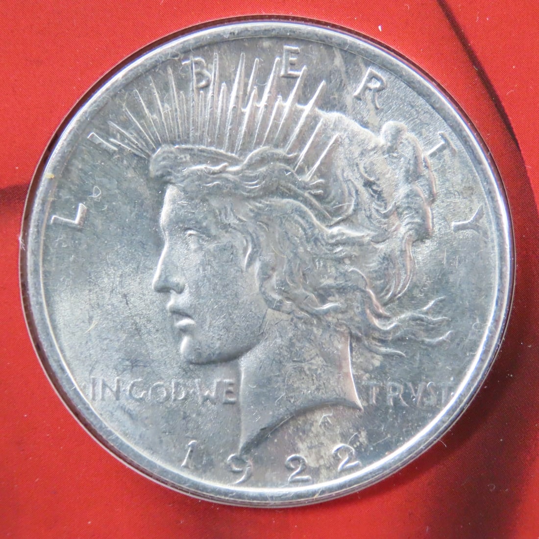 1922 Peace Silver Dollar - 2