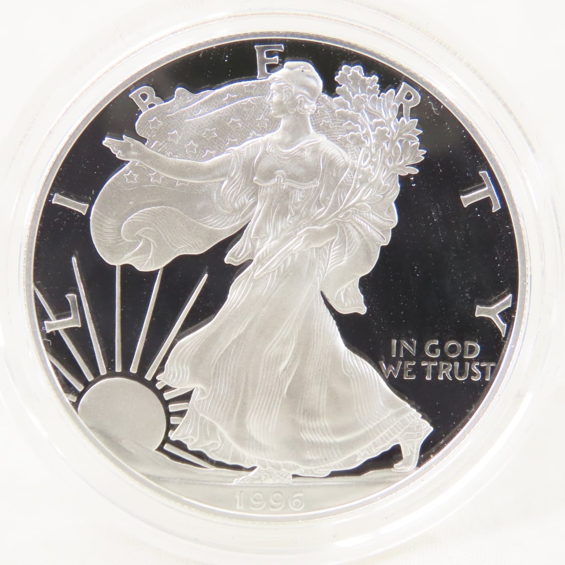1996 American Silver Eagle Proof - 2
