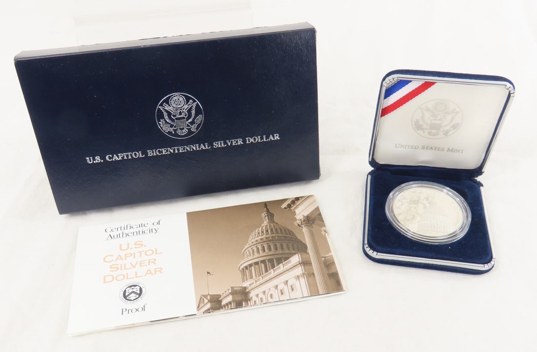 1994 US Capitol Bicentennial Silver Dollar Proof (1 of 10)