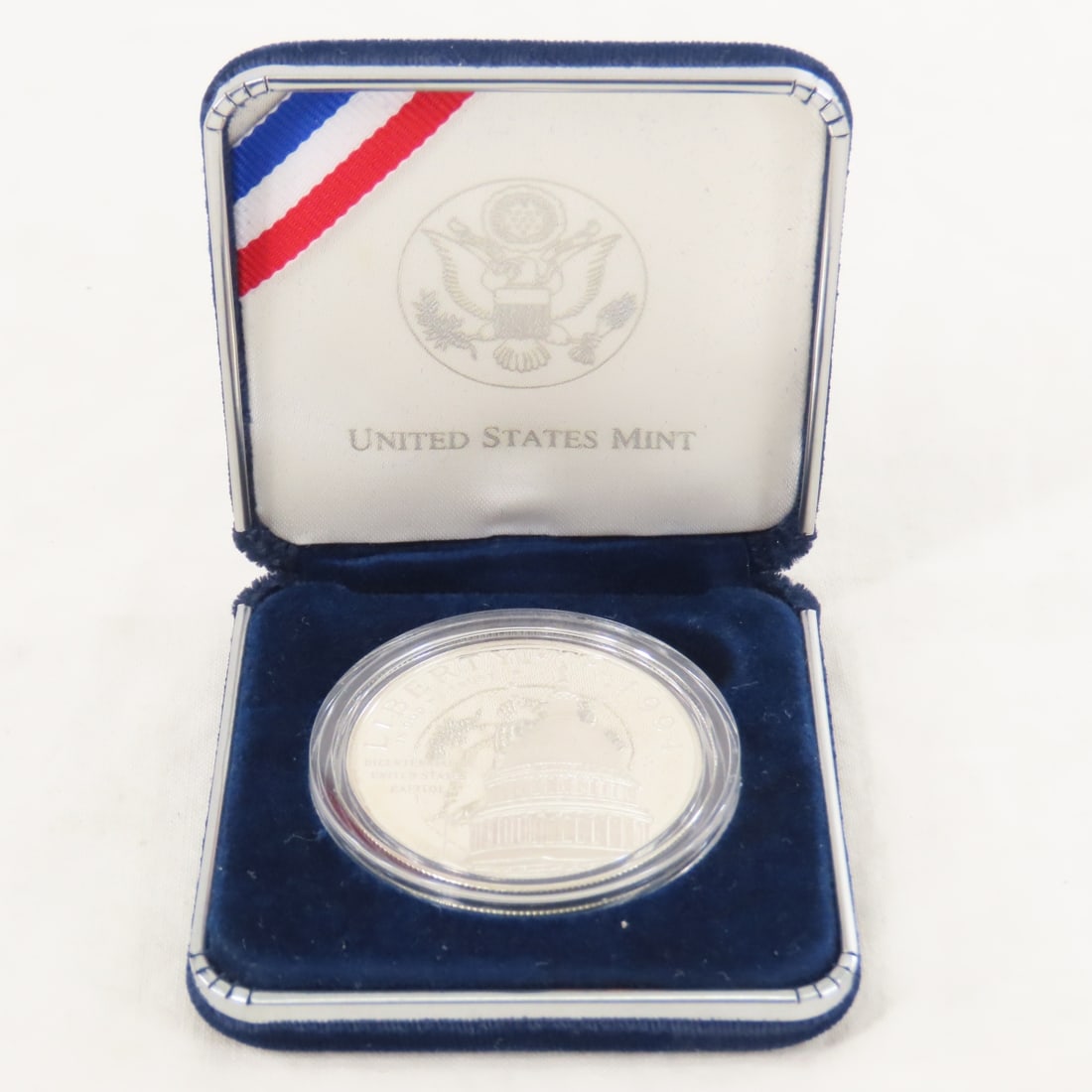 1994 US Capitol Bicentennial Silver Dollar Proof - 4
