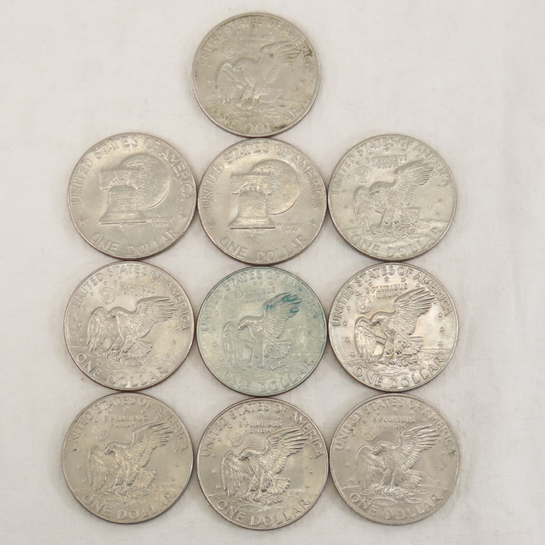 100 Mixed Date Eisenhower Dollars - 13
