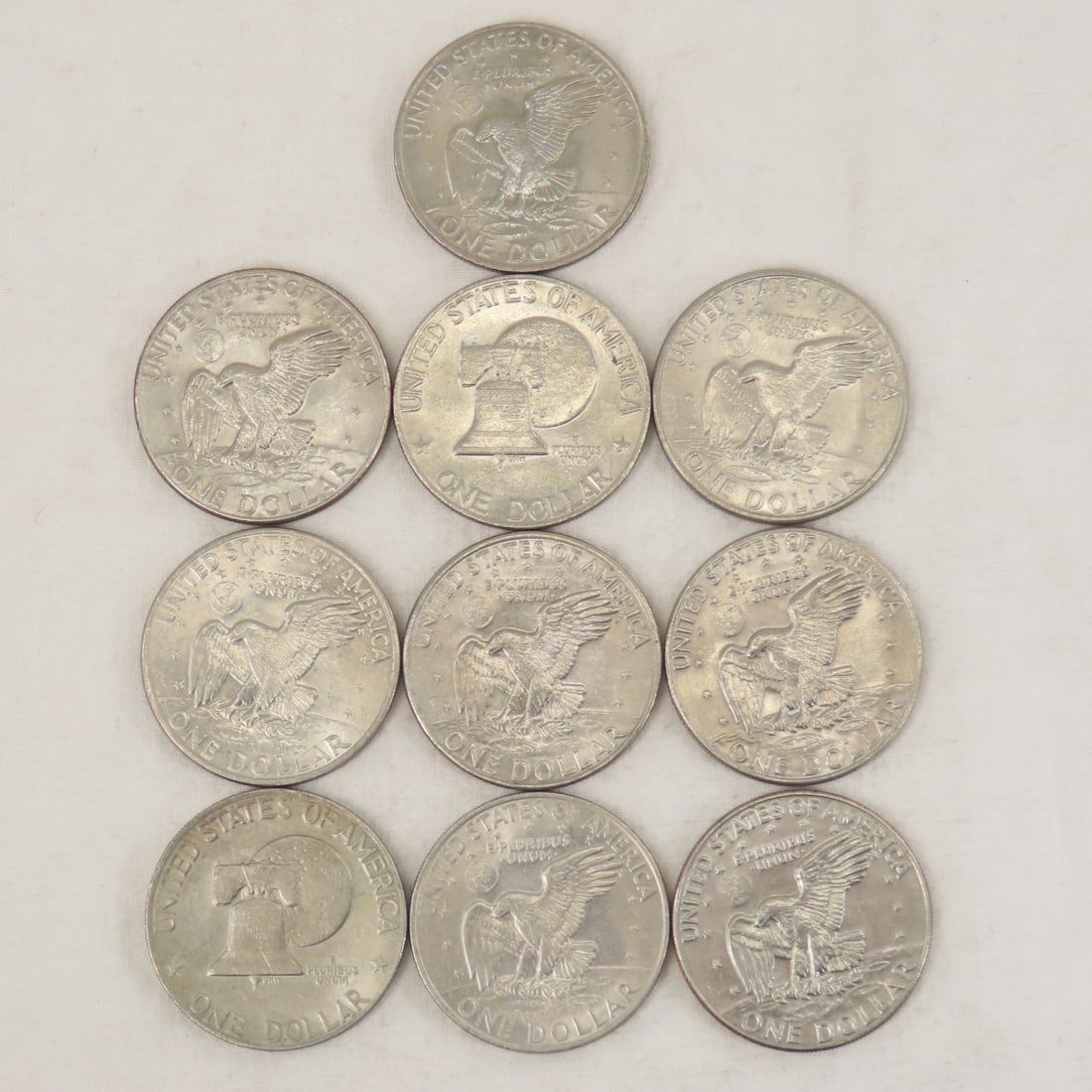 100 Mixed Date Eisenhower Dollars - 17