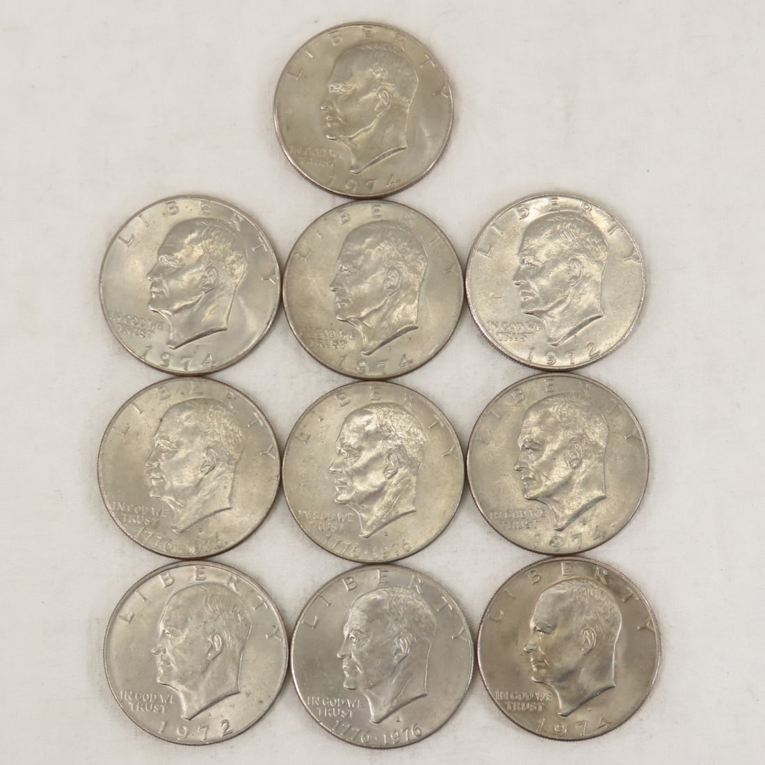 100 Mixed Date Eisenhower Dollars - 18